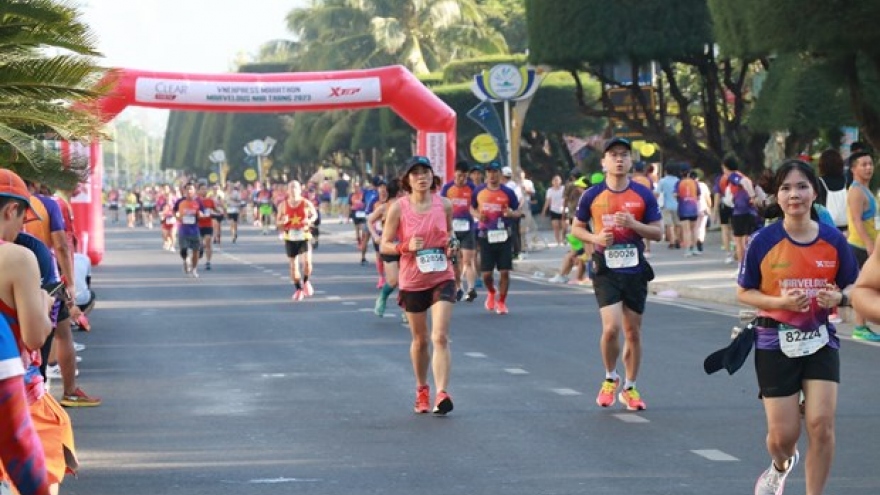 Over 11,000 runners join VnExpress Marathon Marvelous Nha Trang 2023